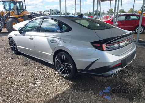 2024 Hyundai Sonata N Line z USA, uszkodzony, nr VIN KMHL54JC9RA358683